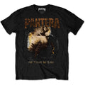 Schwarz - Front - Pantera - "Original Cover" T-Shirt für Herren-Damen Unisex