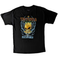 Schwarz - Front - Five Finger Death Punch - "Trouble" T-Shirt für Kinder
