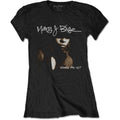 Schwarz - Front - Mary J Blige - T-Shirt für Damen