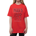 Rot - Back - Kiss - "Destroyer" T-Shirt für Kinder