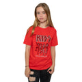 Rot - Side - Kiss - "Destroyer" T-Shirt für Kinder