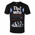 Schwarz - Front - The Who - "Live At Leeds '70" T-Shirt für Herren-Damen Unisex