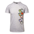 Grau - Front - BT21 - T-Shirt für Herren-Damen Unisex