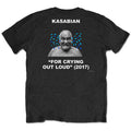 Schwarz - Back - Kasabian - "For Crying Out Loud" T-Shirt für Herren-Damen Unisex
