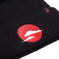 Schwarz-Rot - Back - Tokyo Time - "Japan" Mütze für Herren-Damen Unisex