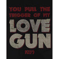 Schwarz - Side - Kiss - "Pull The Trigger" T-Shirt für Herren-Damen Unisex