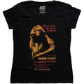 Schwarz - Front - Janis Joplin - "Madison Square Garden" T-Shirt für Damen