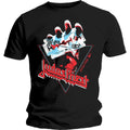 Schwarz - Front - Judas Priest - "British Steel" T-Shirt für Herren-Damen Unisex