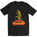 Schwarz - Front - AC-DC - "Bonfire" T-Shirt für Herren-Damen Unisex