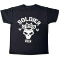 Schwarz - Front - Five Finger Death Punch - "Soldier" T-Shirt für Kinder