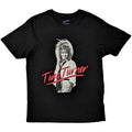 Schwarz - Front - Tina Turner - T-Shirt für Herren-Damen Unisex