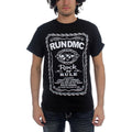 Schwarz - Front - Run DMC - "Rock N' Rule" T-Shirt für Herren-Damen Unisex