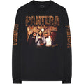 Schwarz - Front - Pantera - "Bong Group" T-Shirt für Herren-Damen Unisex  Langärmlig