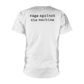Weiß - Back - Rage Against the Machine - "Calm Like A Bomb" T-Shirt für Herren-Damen Unisex