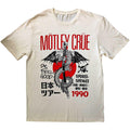 Natürlich - Front - Motley Crue - "Dr Feelgood Japanese Tour '90" T-Shirt für Herren-Damen Unisex
