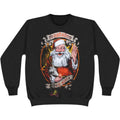 Schwarz - Front - Mastodon - "Hail Santa Holiday" Sweatshirt für Herren-Damen Unisex