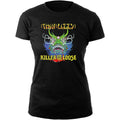 Schwarz - Front - Thin Lizzy - "Killer Lady" T-Shirt für Damen