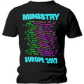 Schwarz - Back - Ministry - "Trippy Al" T-Shirt für Herren-Damen Unisex