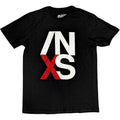 Schwarz - Front - INXS - "US Tour" T-Shirt für Herren-Damen Unisex