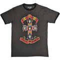 Anthrazit - Front - Guns N Roses - "Appetite For Destruction" T-Shirt für Herren-Damen Unisex