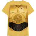 Gelb - Front - Star Wars - T-Shirt für Herren-Damen Unisex
