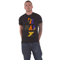 Schwarz - Front - Lil Nas X - "Scrap Letters" T-Shirt für Herren-Damen Unisex