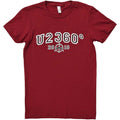 Rot - Front - U2 - "360 Degree Tour 2010" T-Shirt für Damen