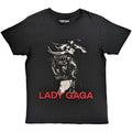 Schwarz - Front - Lady Gaga - T-Shirt für Herren-Damen Unisex