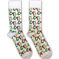 Weiß - Front - TLC - Socken für Herren-Damen Unisex