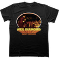 Schwarz - Front - Neil Diamond - "Sweet Caroline" T-Shirt für Herren-Damen Unisex