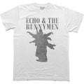 Weiß - Front - Echo & The Bunnymen - T-Shirt für Herren-Damen Unisex