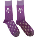 Violett - Front - Prince - Socken für Herren-Damen Unisex