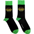 Schwarz-Grün - Front - Sublime - Socken für Herren-Damen Unisex