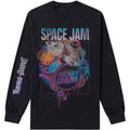 Schwarz - Front - Space Jam: A New Legacy - "Ready 2 Jam" T-Shirt für Herren-Damen Unisex  Langärmlig