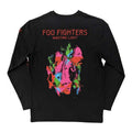 Schwarz - Back - Foo Fighters - "Wasting Light" T-Shirt für Herren-Damen Unisex  Langärmlig