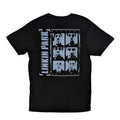 Schwarz - Back - Linkin Park - "Meteora" T-Shirt Rückseitiger Aufdruck für Herren-Damen Unisex