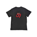 Schwarz - Back - U2 - "360 Degree Tour 2009" T-Shirt Rückseitiger Aufdruck für Herren-Damen Unisex