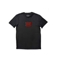 Schwarz - Front - U2 - "360 Degree Tour 2010" T-Shirt Rückseitiger Aufdruck für Herren-Damen Unisex