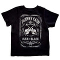 Schwarz - Front - Johnny Cash - "Man In Black" T-Shirt für Kinder