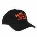 Schwarz-Orange - Back - Guns N Roses - "Was Here" Baseball-Mütze für Herren-Damen Unisex