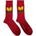 Rot - Front - Wu-Tang Clan - Socken für Herren-Damen Unisex