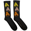 Schwarz - Front - Aaliyah - Socken für Herren-Damen Unisex