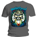 Anthrazit - Front - Motorhead - "Overkill" T-Shirt für Herren-Damen Unisex