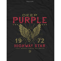 Schwarz - Lifestyle - Deep Purple - "Highway Star" T-Shirt für Herren-Damen Unisex