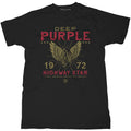 Schwarz - Front - Deep Purple - "Highway Star" T-Shirt für Herren-Damen Unisex