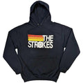 Marineblau - Front - The Strokes - Kapuzenpullover Logo für Herren-Damen Unisex