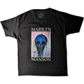 Schwarz - Front - Marilyn Manson - "Hollywood" T-Shirt für Kinder