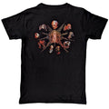 Schwarz - Back - Slipknot - T-Shirt für Herren-Damen Unisex