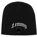 Schwarz - Front - Lemmy - Mütze für Herren-Damen Unisex