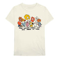Natürlich - Front - BT21 - "Hippie" T-Shirt für Herren-Damen Unisex